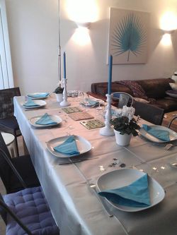 table-bleue-turquoise-en-fete